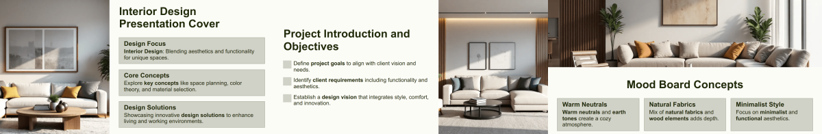 Interior Design Presentation Template | Jotform