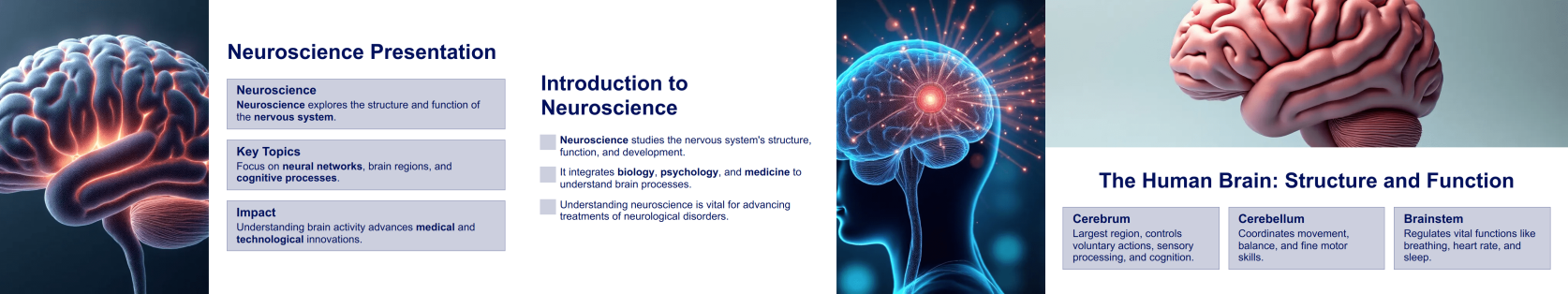 Neuroscience Presentation Template Template Thumbnail