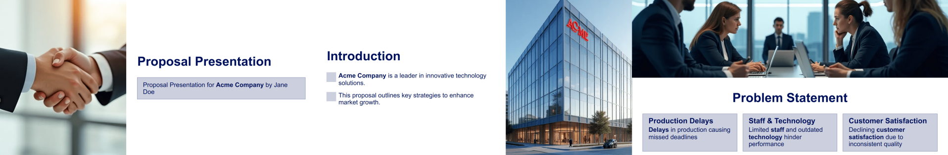 Proposal Presentation Template Thumbnail