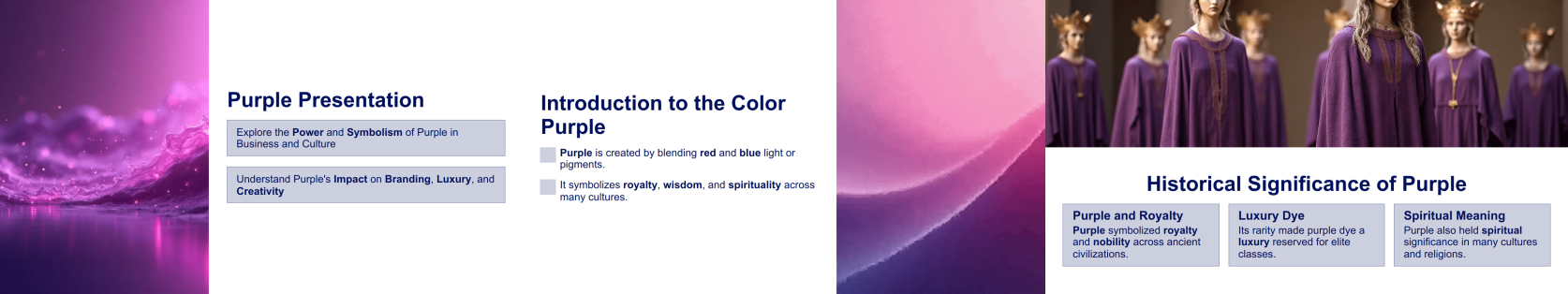 Purple Presentation Template Thumbnail