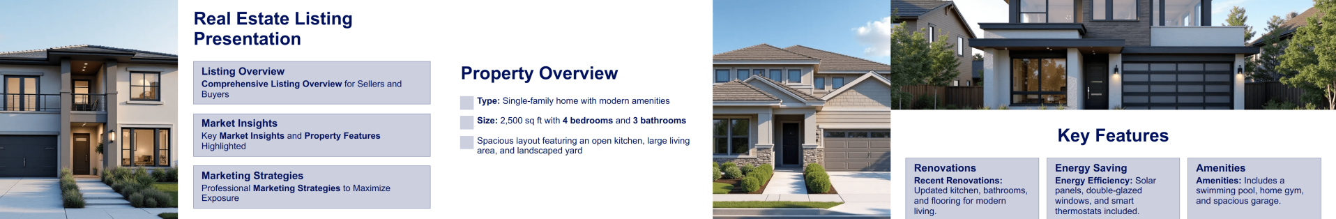 Real Estate Listing Presentation Template Thumbnail