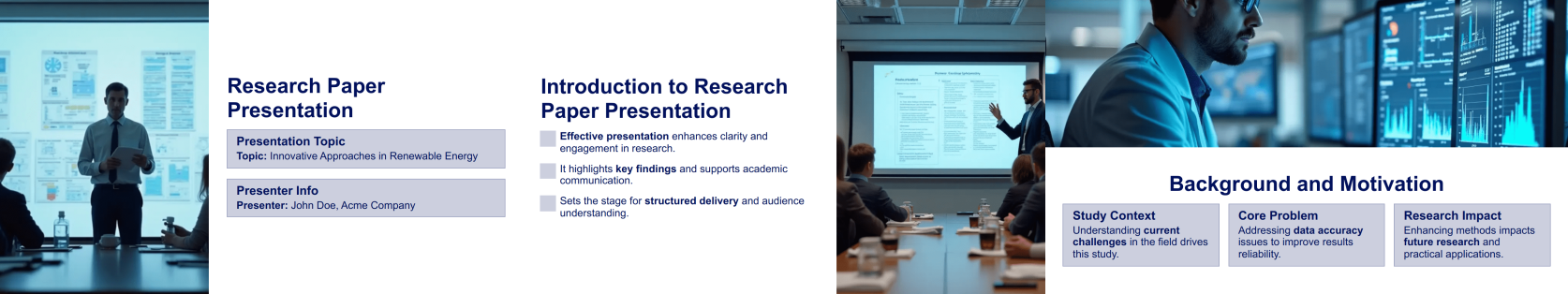 Research Paper Presentation Template Thumbnail