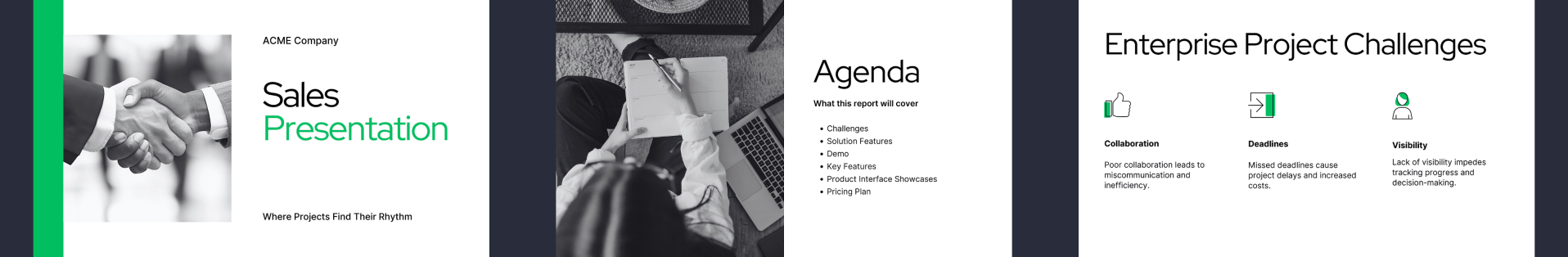 Sales Presentation Template Thumbnail