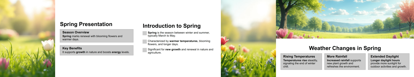 Spring Presentation Template Thumbnail