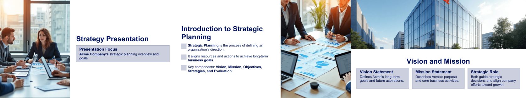 Strategy Presentation Template Thumbnail