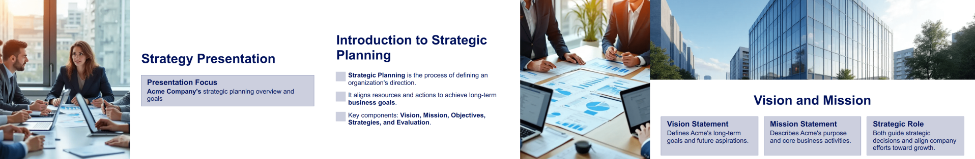 Strategy Presentation Template Thumbnail