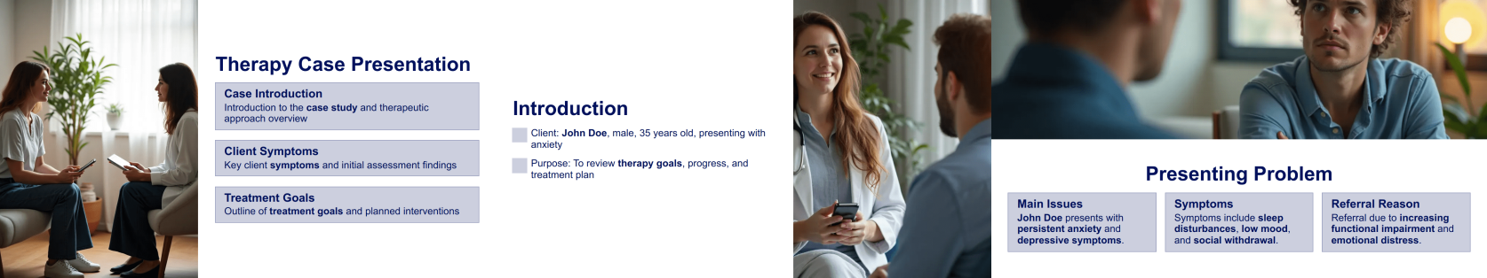 Therapy Case Presentation Template Thumbnail