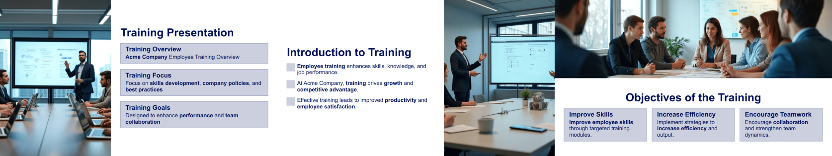 Training Presentation Template Thumbnail