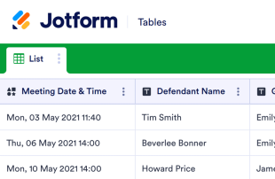 AA Sign In Sheet Template