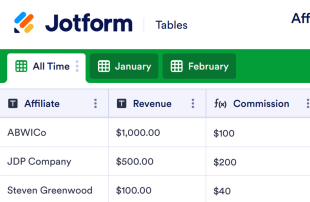 Affiliate Tracking Template