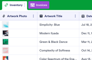 Art Inventory Template Spreadsheet Template