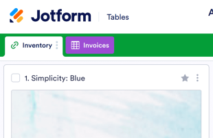 Art Inventory Template