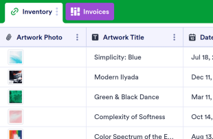 Art Inventory Template Spreadsheet Template