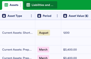Balance Sheet Template
