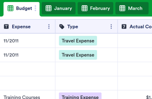 Business Budget Template Spreadsheet Template