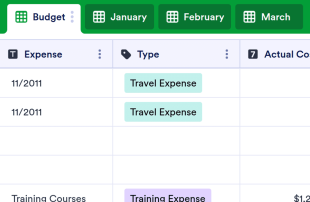 Business Budget Template Spreadsheet Template