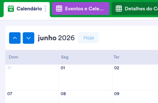 Calendário de Mídia Social Spreadsheet Template