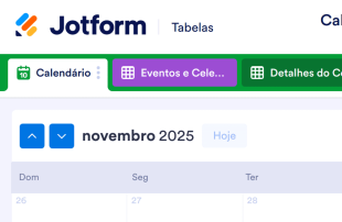 Calendário de Mídia Social Spreadsheet Template