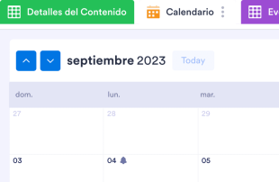 Calendario de Redes Sociales Plantilla de Hoja de Cálculo