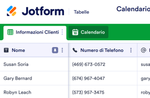 Calendario degli Appuntamenti del Salone Modello di foglio di calcolo
