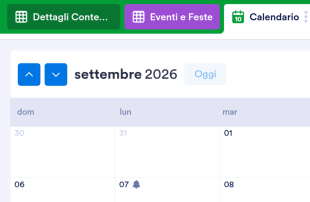Calendario Editoriale per i Social Media Modello di foglio di calcolo
