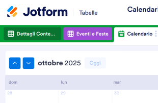 Calendario Editoriale per i Social Media Template