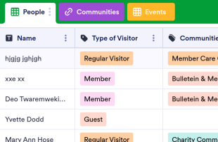 Church CRM Spreadsheet Template