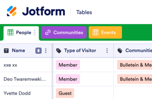 Church CRM Template