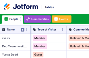 Church CRM Spreadsheet Template