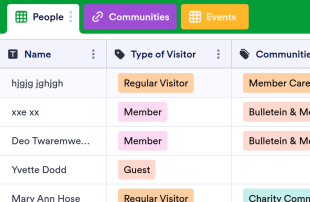 Church CRM Spreadsheet Template
