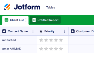 Client List Template Spreadsheet Template