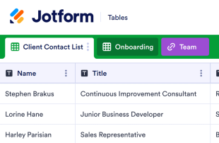 Client Onboarding Spreadsheet Template