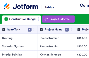 Construction Budget Template Spreadsheet Template