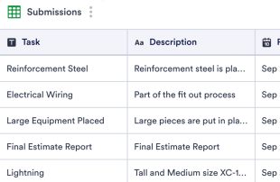 Construction Schedule Template