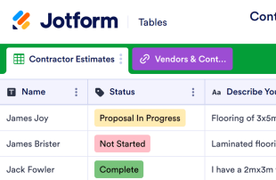 Contractor Estimate Template
