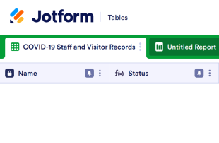 COVID-19 Log Spreadsheet Template