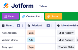 CRM simple Spreadsheet Template