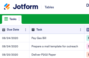 Daily Task List Template