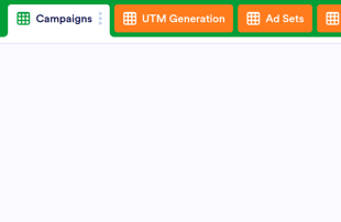 Digital Marketing Campaign Template Spreadsheet Template