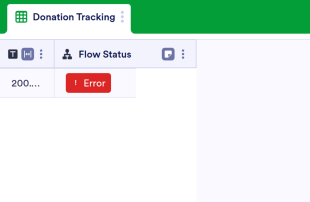 Donation Tracker Spreadsheet Template