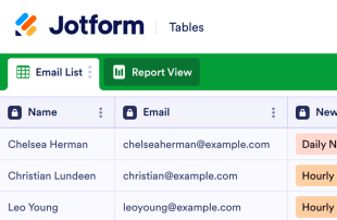 Email List Template Spreadsheet Template
