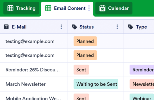 Email Marketing Calendar Template Spreadsheet Template