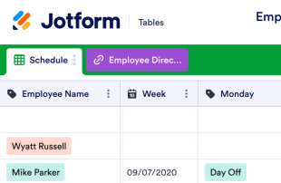 Employee Schedule Template Spreadsheet Template