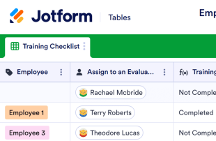 Employee Training Checklist Template Spreadsheet Template