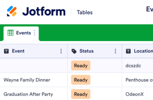 Event Schedule Template