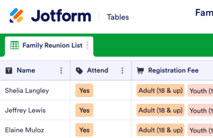 Family Reunion Sign In Sheet Template