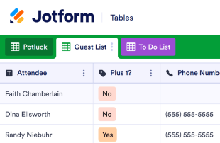 Food Sign Up Sheet Template