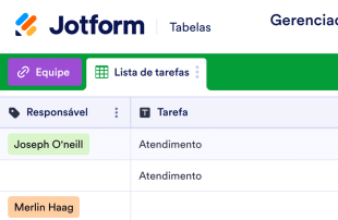 Gerenciador de tarefas dos funcionários Spreadsheet Template