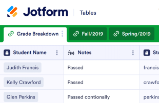 Gradebook Template