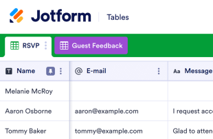 Guest List Template